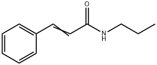 N-Propyl-3-phenylpropenamide Struktur