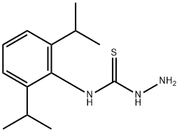 4-(2,6-Diisopropylphenyl)thiosemicarbazide Struktur