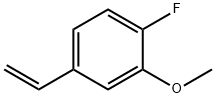 Benzene, 4-ethenyl-1-fluoro-2-methoxy- (9CI) Struktur