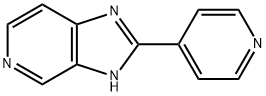 2-PYRIDIN-4-YL-1H-IMIDAZO[4,5-C]PYRIDINE Struktur