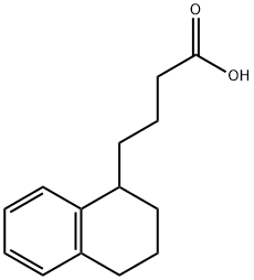 4-tetralin-1-ylbutanoic acid Struktur