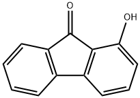 1-HYDROXY-9-FLUORENONE Struktur