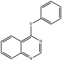 4-phenylsulfanylquinazoline Struktur