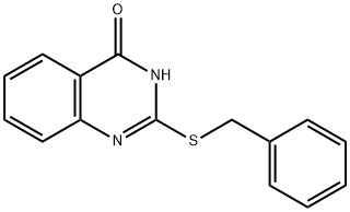 2-benzylsulfanyl-1H-quinazolin-4-one Struktur