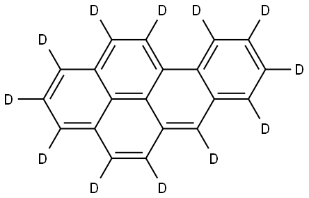 BENZO[A]PYRENE-D12 Struktur