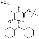 N-tert-Butoxycarbonyl-L-homoserine Dicyclohexylammonium Salt Struktur