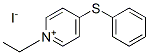 1-ethyl-4-(phenylthio)pyridinium iodide Struktur