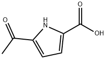 1H-Pyrrole-2-carboxylicacid,5-acetyl- Struktur