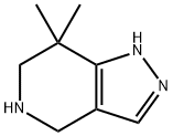 4,5,6,7-tetrahydro-7,7-dimethyl-1H-pyrazolo[4,3-c]pyridine hydrochloride Struktur