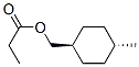 trans-alpha,4-dimethylcyclohexylmethyl acetate Struktur