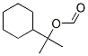 2-cyclohexyl-2-propyl formate Struktur