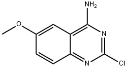 2-CHLORO-6-METHOXYQUINAZOLIN-4-AMINE Struktur