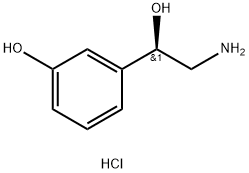 DL-NORPHENYLEPHRINE HYDROCHLORIDE Struktur