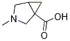 3-Azabicyclo[3.1.0]hexane-1-carboxylic acid, 3-Methyl- Struktur