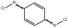 N,N'-dichloro-p-benzoquinonediimide Struktur