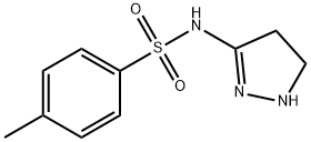 Benzenesulfonamide, N-(4,5-dihydro-1H-pyrazol-3-yl)-4-methyl- (9CI) Struktur