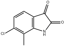 6-CHLORO-7-METHYL ISATIN Struktur