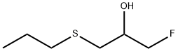 1-Fluoro-3-(propylthio)-2-propanol Struktur