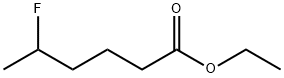 5-Fluorohexanoic acid ethyl ester Struktur