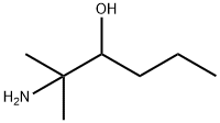 2-Amino-2-methyl-3-hexanol Struktur