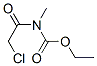 ethyl (chloroacetyl)methylcarbamate , 6378-52-5, 結構式