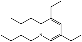 1-butyl-3,5-diethyl-1,2-dihydro-2-propylpyridine  Struktur