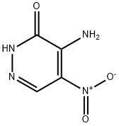 4-aMino-5-nitropyridazin-3-ol Struktur