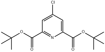 Di-tert.-butyl 4-chloro-2,6-pyridinedicarboxylate Struktur