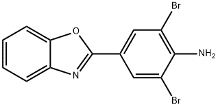 4-(1,3-BENZOXAZOL-2-YL)-2,6-DIBROMOANILINE Struktur