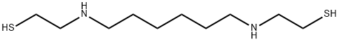 N,N'-Bis(2-mercaptoethyl)-1,6-hexanediamine Struktur