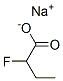 2-Fluorobutyric acid sodium salt Struktur