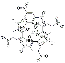 Zirconiumpicramate,wetted with not less than 20% water,by mass Struktur