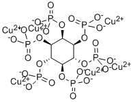 Copper phytate Struktur