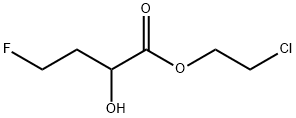 4-Fluoro-2-hydroxybutyric acid 2-chloroethyl ester Struktur