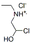 N-METHYL-2-HYDROXY-2-CHLORODIETHYLAMMONIUMCHLORIDE Struktur