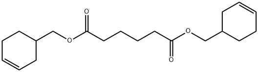 bis(cyclohex-3-enylmethyl) adipate Struktur