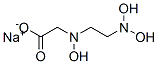 N-[2-(Dihydroxyamino)ethyl]-N-hydroxyglycine sodium salt Struktur