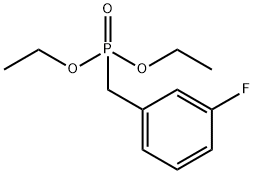 Diethyl 3-fluorobenzylphosphonate Struktur