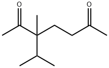 3-Methyl-3-isopropyl-2,6-heptanedione Struktur