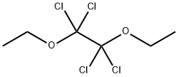 1,2-Diethoxy-1,1,2,2-tetrachloroethane Struktur