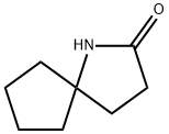 1-Azaspiro[4.4]nonan-2-one Struktur