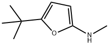 2-Furanamine,  5-(1,1-dimethylethyl)-N-methyl- Struktur