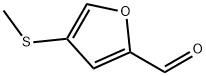 2-Furancarboxaldehyde, 4-(methylthio)- (9CI) Struktur