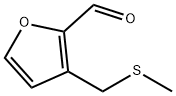 2-Furancarboxaldehyde, 3-[(methylthio)methyl]- (9CI) Struktur