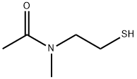 N-(2-Mercaptoethyl)-N-methylacetamide Struktur