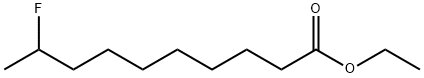 9-Fluorodecanoic acid ethyl ester Struktur