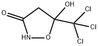 5-(TRICHLOROMETHYL)-4,5-DIHYDROISOXAZOLE-3,5-DIOL Struktur