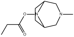 3-Methyl-3,8-diazabicyclo[3.2.1]octan-8-ol propionate Struktur