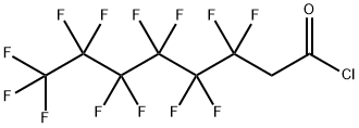 3,3,4,4,5,5,6,6,7,7,8,8,8-tridecafluorooctyl chloride Struktur