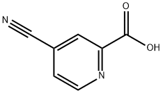 2-Pyridinecarboxylicacid,4-cyano-(9CI) Struktur